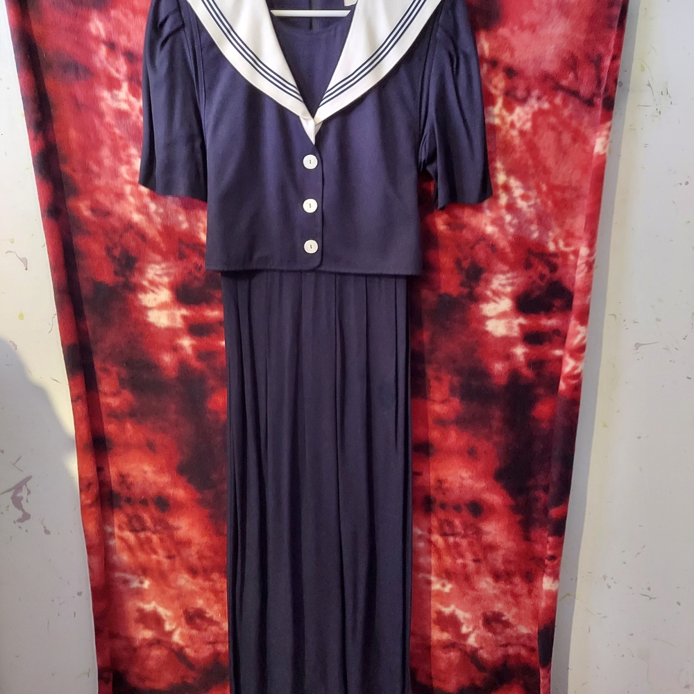 J.B.S. Navy and White Garment - Picture 2 of 3
